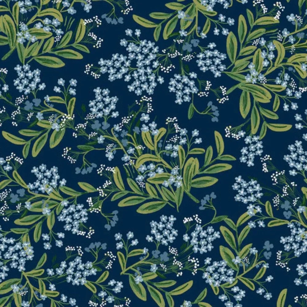 NWT Rifle Paper Co ANTHROPOLOGIE Wallpaper RP7385 Cornflower 1 Double Roll